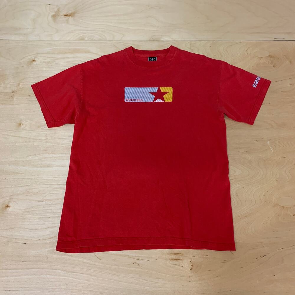 Ezekiel Skateboarding 00s Logo Graphic T-Shirt - Sz Large